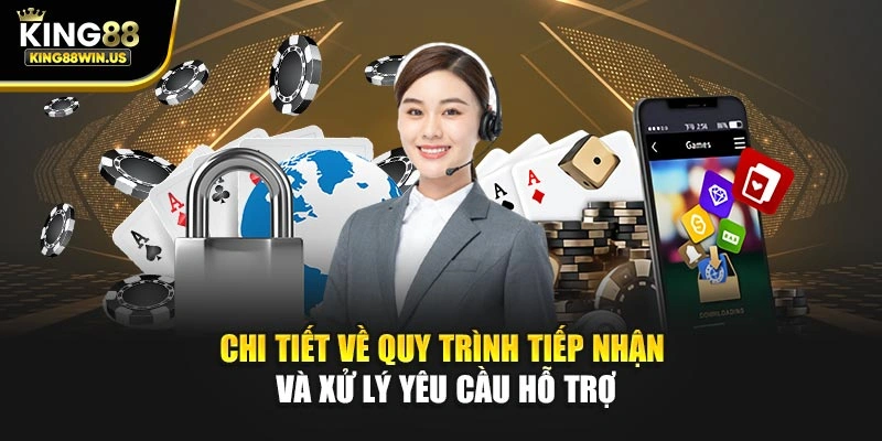 Chi tiết về quy trình tiếp nhận và xử lý yêu cầu hỗ trợ